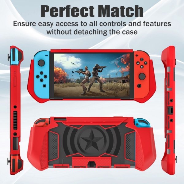 Nintendo Switch OLED Cover Rød