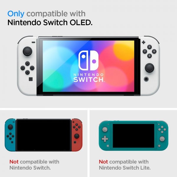 Spigen Nintendo Switch OLED Cover Thin Fit Sort