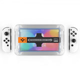 Spigen Nintendo Switch OLED Skærmbeskytter GLAS.tR EZ Fit 2-pak