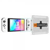 Spigen Nintendo Switch OLED Skærmbeskytter GLAS.tR EZ Fit 2-pak