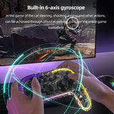 Aolion Nintendo Switch Spilcontroller Gennemsigtig RGB