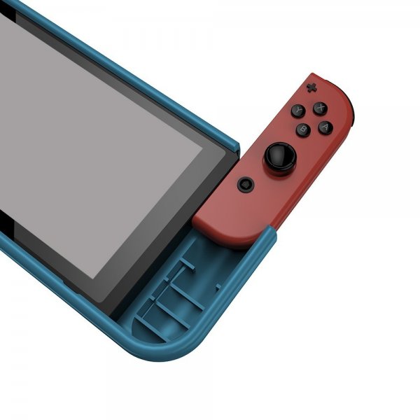 Nintendo Switch Cover Kulfibermønster Blå