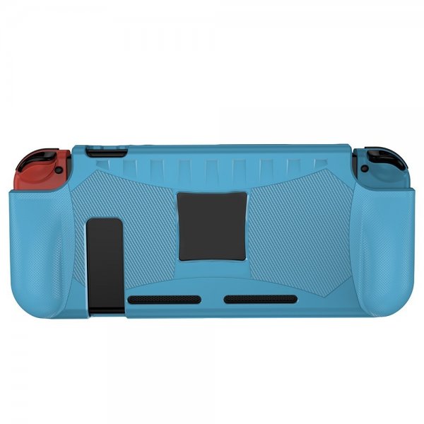 Nintendo Switch Cover Kulfibermønster Blå