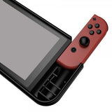 Nintendo Switch-cover kulfibermønster sort