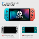 Spigen Nintendo Switch Etui Rugged Armor Mat Sort