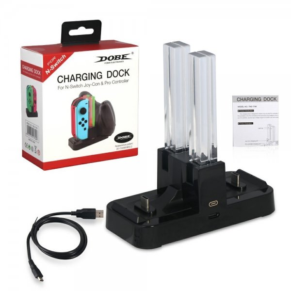 Dobe Nintendo Switch Spilcontroller Opladningsdock
