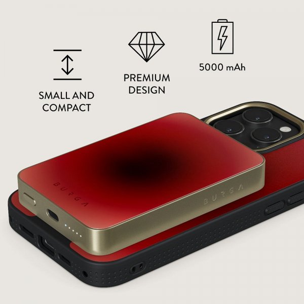 Burga Powerbank MagSafe 5000 mAh No Talking Gold