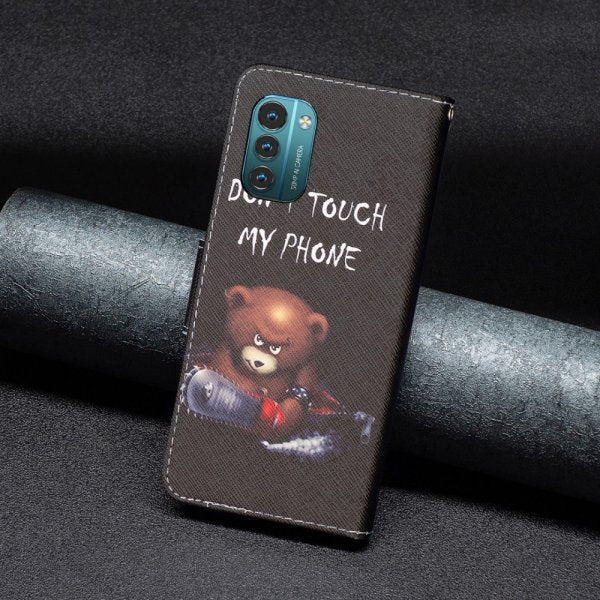 Nokia G11/G21 Etui Motiv Bjørn Motorsav