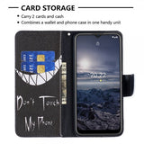 Nokia G11/G21 Etui Motiv Don't Touch My Phone