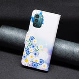 Nokia G11/G21 Cover Motiv Sommerfugle og Blomster