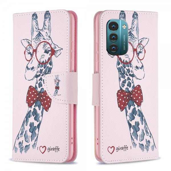 Nokia G11/G21 Etui Motiv Giraf
