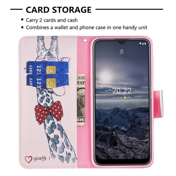 Nokia G11/G21 Etui Motiv Giraf