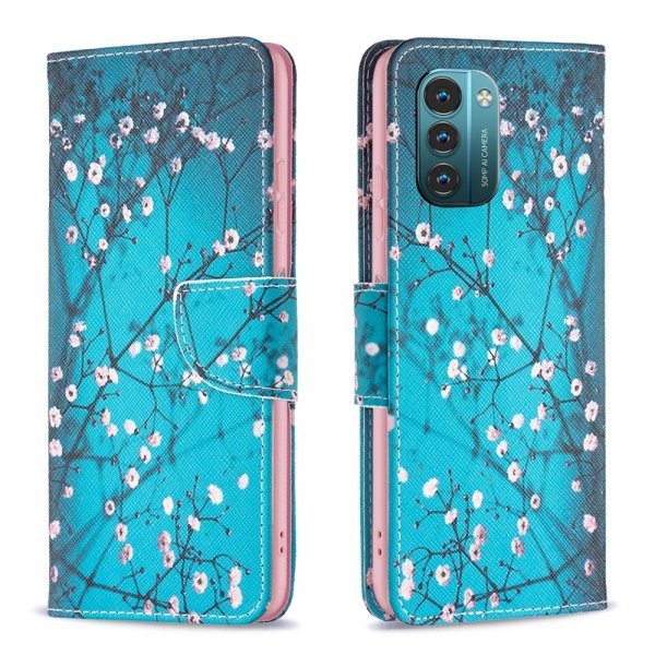 Nokia G11/G21 Etui Motiv Blommeblomster