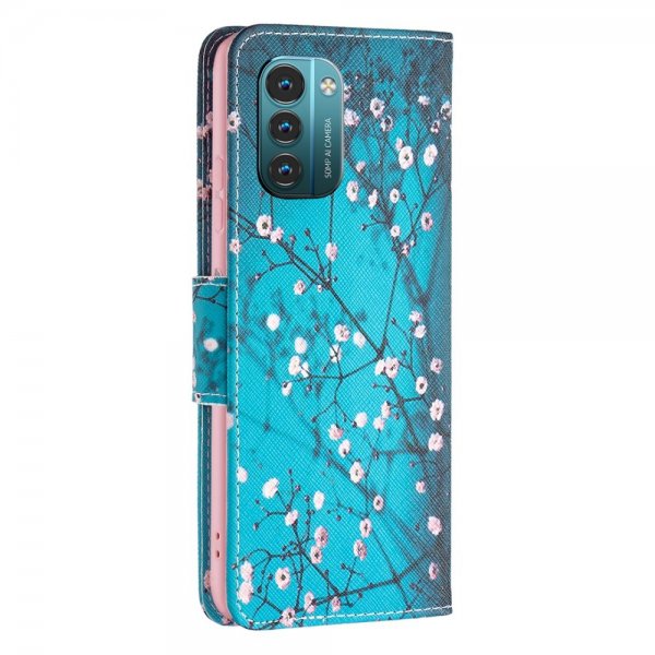 Nokia G11/G21 Etui Motiv Blommeblomster