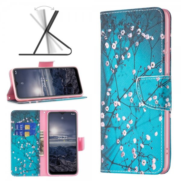 Nokia G11/G21 Etui Motiv Blommeblomster