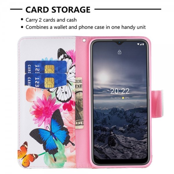 Nokia G11/G21 Etui Motiv To Sommerfugle
