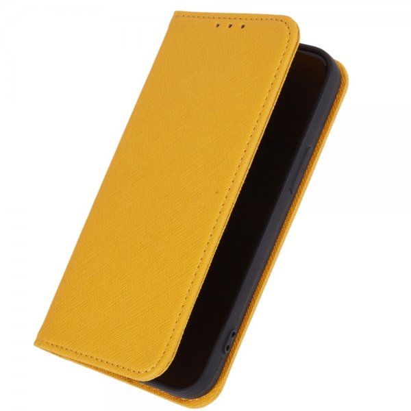 Nokia G42 Etui med Kortlomme Flip Gul