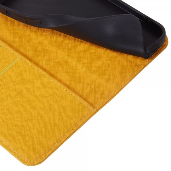 Nokia G42 Etui med Kortlomme Flip Gul