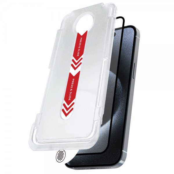 Nordic Covers Samsung Galaxy S24/Galaxy S25 Skærmbeskyttelse Glasberga EasyApply