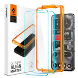 Spigen Nothing Phone (2) Skærmbeskyttelse GLAS.tR ALIGNmaster 2-pak