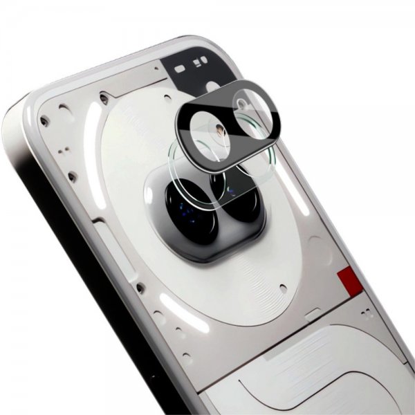 Imak Nothing Phone (2a) Kamerabeskyttelse i Hærdet Glas Sort