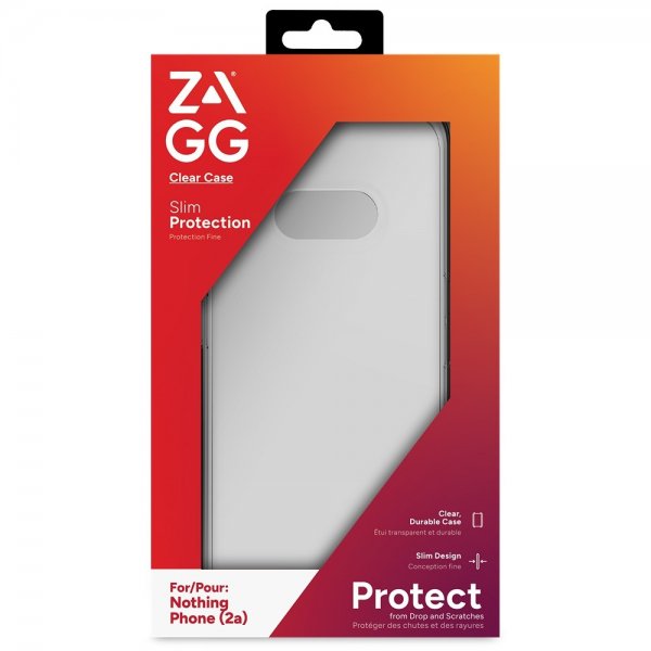 ZAGG Nothing Phone (2a) Cover Clear Case Transparent
