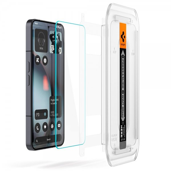 Spigen Nothing Phone 3 Skærmbeskyttelse GLAS.tR EZ Fit 2-pak