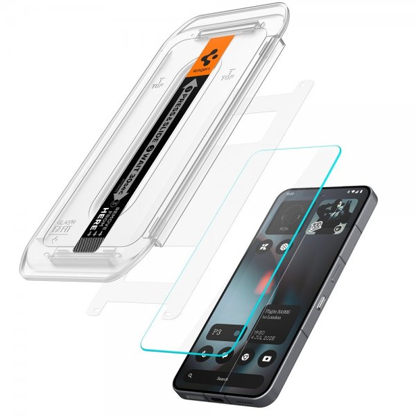 Spigen Nothing Phone 3 Skærmbeskyttelse GLAS.tR EZ Fit 2-pak