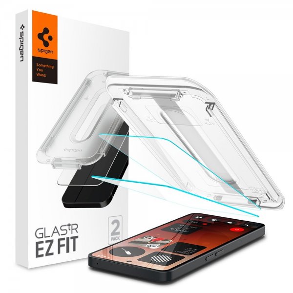 Spigen Nothing Phone (3a)/Phone (3a) Pro Skærmbeskyttelse GLAS.tR EZ Fit