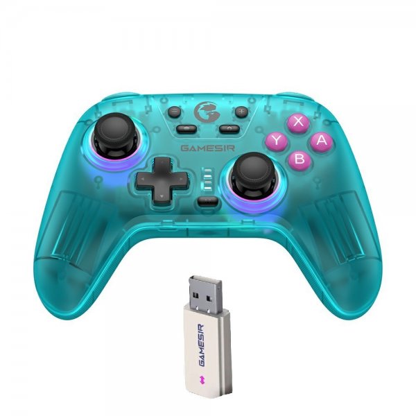 GameSir Nova HD Rumble Gamepad 2.4G Neon Teal