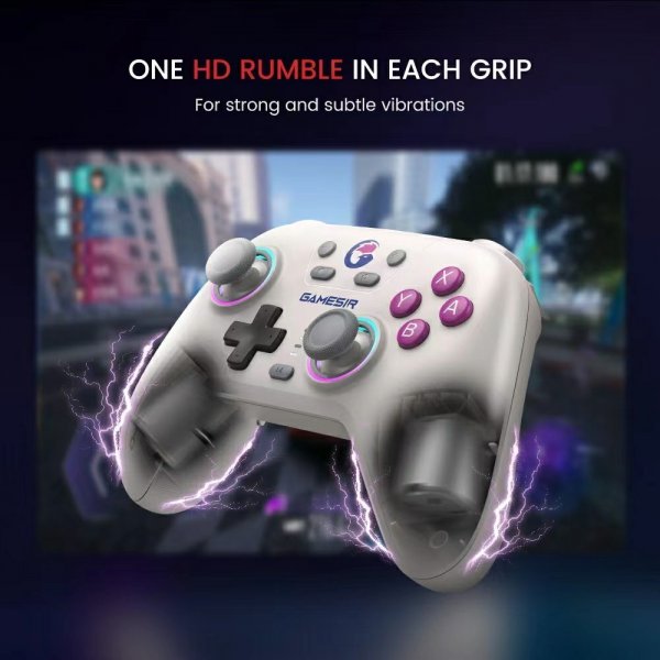 GameSir Nova HD Rumble Gamepad 2.4G Neon Teal