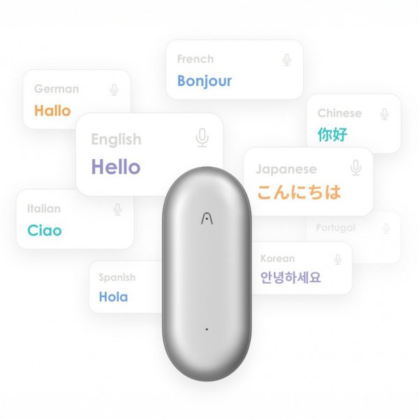 Plaud NotePin Lunar Silver