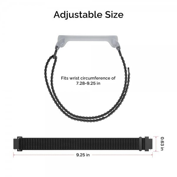 Plaud NotePin armbånd Sort