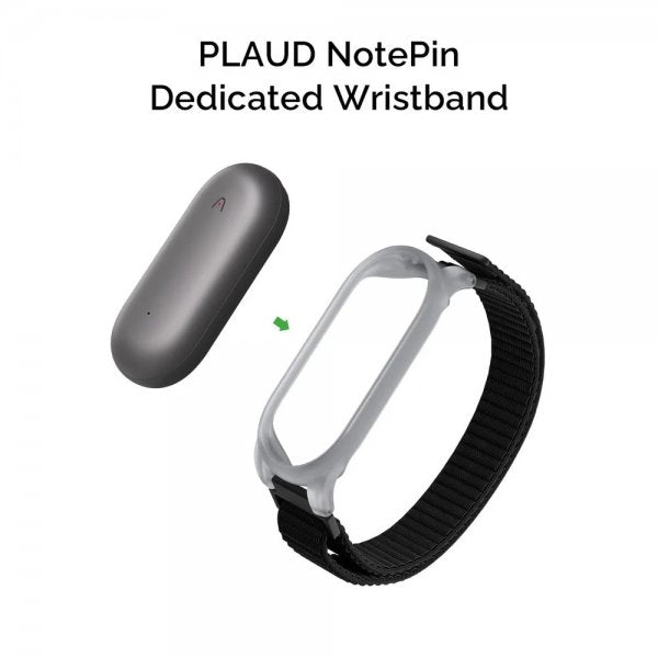 Plaud NotePin armbånd Sort