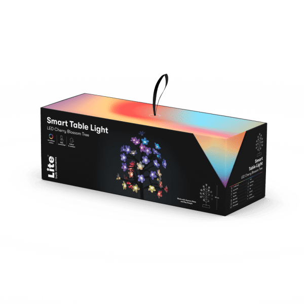 Lite bulb moments Smart Table Light - LED-kirsebærtræ
