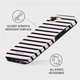 Burga iPhone 16e/iPhone 17e Cover Tough MagSafe Old Money