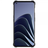OnePlus 10 Pro Cover med Metalplade Standerfunktion Sølv