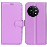 OnePlus 11 Cover Litchi Lilla
