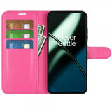 OnePlus 11 Cover Litchi Magenta
