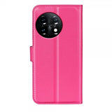 OnePlus 11 Cover Litchi Magenta