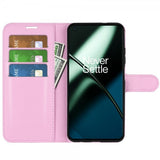 OnePlus 11 Cover Litchi Rosa