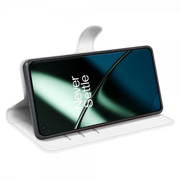 OnePlus 11 Cover Litchi Hvid