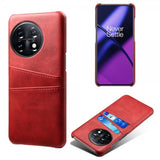 OnePlus 11 Cover To Kortlommer Rød