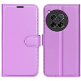 OnePlus 12 Cover Litchi Lilla