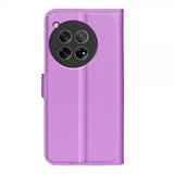 OnePlus 12 Cover Litchi Lilla