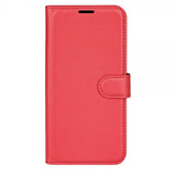 OnePlus 12 Cover Litchi Rød