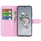 OnePlus 12 Cover Litchi Pink