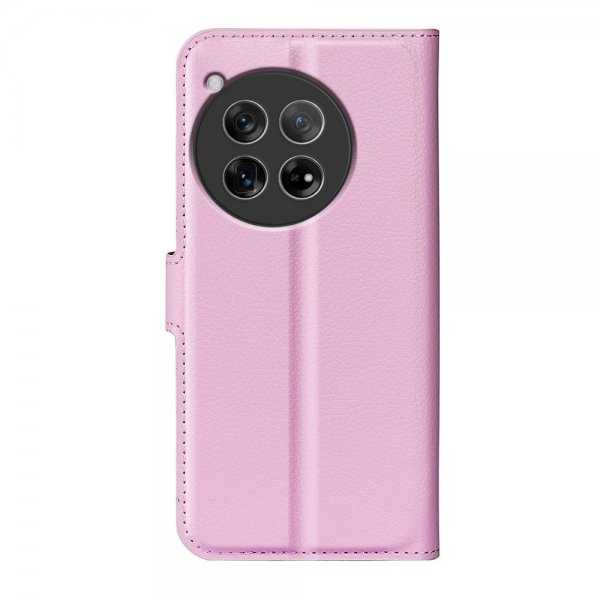 OnePlus 12 Cover Litchi Pink