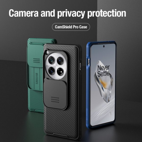 Nillkin OnePlus 12 Cover CamShield Pro Sort