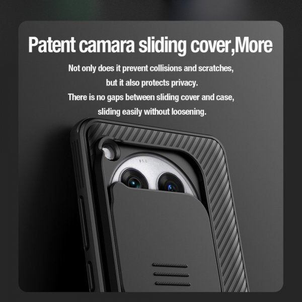 Nillkin OnePlus 12 Cover CamShield Pro Sort
